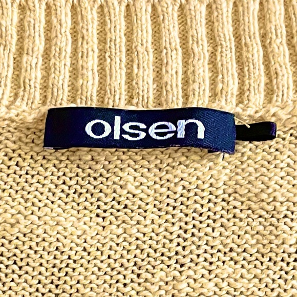 Olsen Sweater Vest Size M-L - Picture 2 of 7